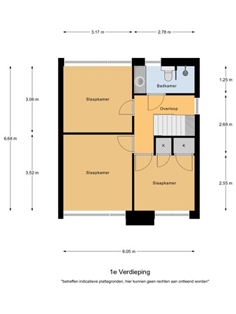 Floorplan - Mars 6, 5527 CM Hapert