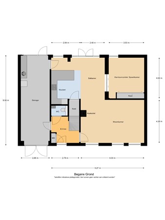 Floorplan - De Blikken 9A, 5534 AL Netersel