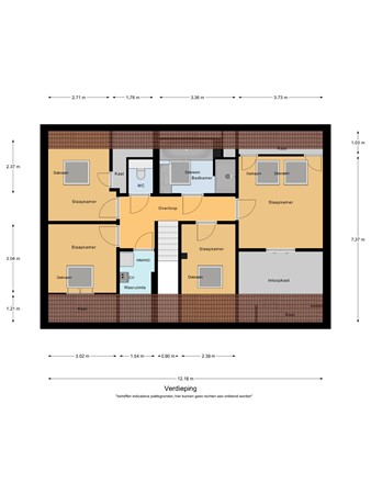 Floorplan - De Blikken 9A, 5534 AL Netersel