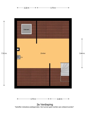 Floorplan - Saturnus 4, 5527 CX Hapert
