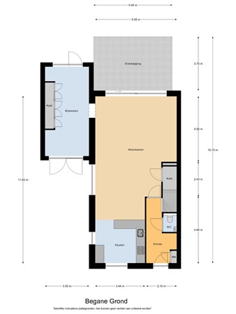 Floorplan - De Speelman 1, 5541 WJ Reusel