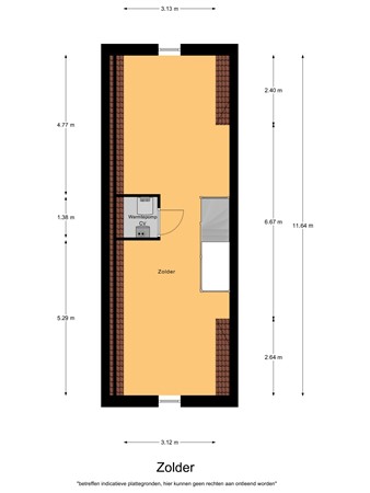 Floorplan - De Speelman 1, 5541 WJ Reusel