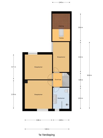 Floorplan - Adama Van Scheltemalaan 6, 5531 SP Bladel