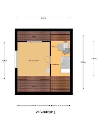 Floorplan - Adama Van Scheltemalaan 6, 5531 SP Bladel
