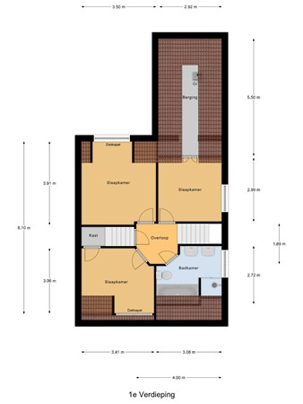 Floorplan - Pardax 12, 5541 HH Reusel