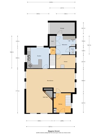 Floorplan - Mierdseweg 47, 5541 EP Reusel