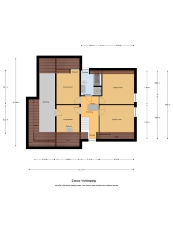 Floorplan - Koolhof 8, 5096 CE Hulsel