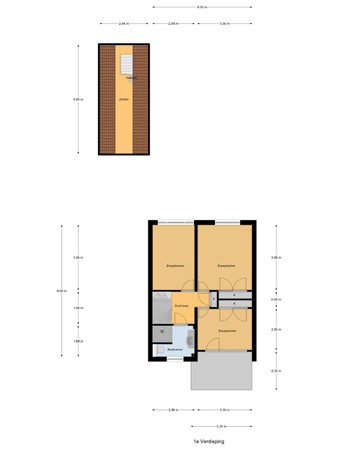 Floorplan - Groeneweg 108, 5541 AK Reusel