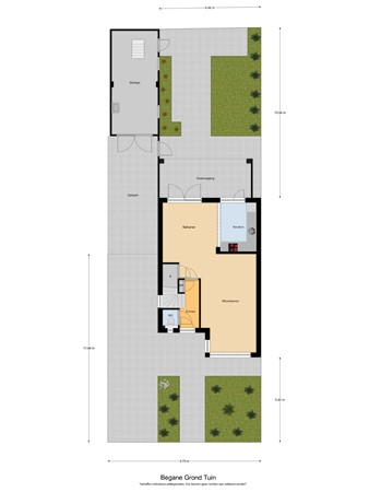 Floorplan - Groeneweg 108, 5541 AK Reusel