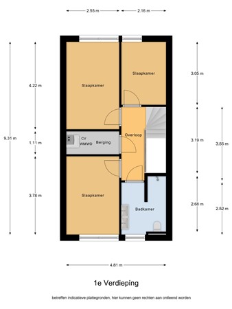 Floorplan - Gebint 43, 5521 WD Eersel