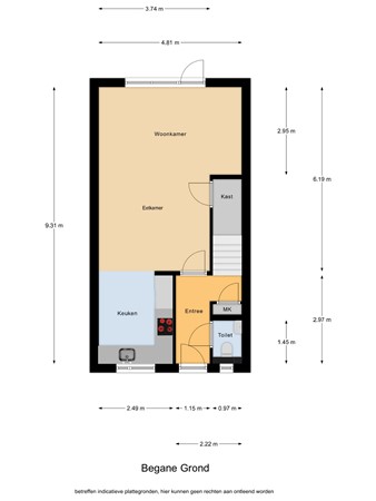 Floorplan - Gebint 43, 5521 WD Eersel