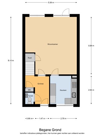 Floorplan - Daalderhof 9, 5551 TT Valkenswaard
