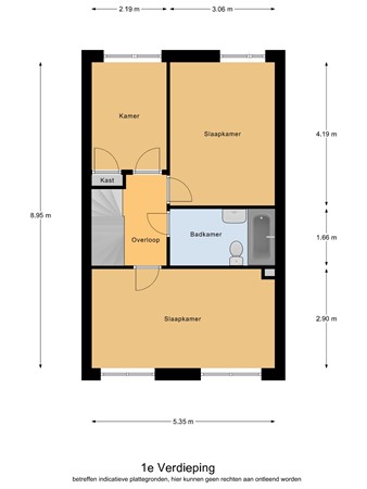 Floorplan - Daalderhof 9, 5551 TT Valkenswaard