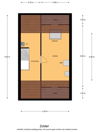Floorplan - Daalderhof 9, 5551 TT Valkenswaard