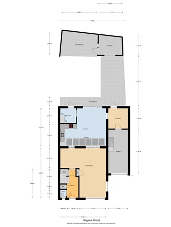 Floorplan - Gerard Bruninglaan 32, 5531 SE Bladel