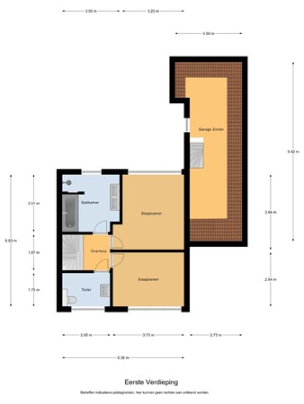Floorplan - Gerard Bruninglaan 32, 5531 SE Bladel