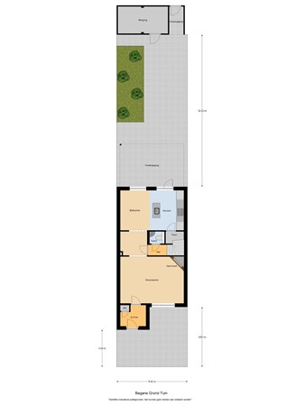 Floorplan - Steenstraat 52, 5521 KV Eersel