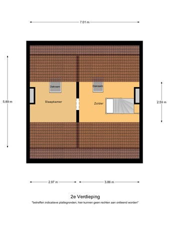 Floorplan - Quackelaer 59, 5521 BD Eersel