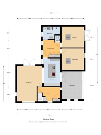 Floorplan - Lindestraat 2, 5541 EL Reusel