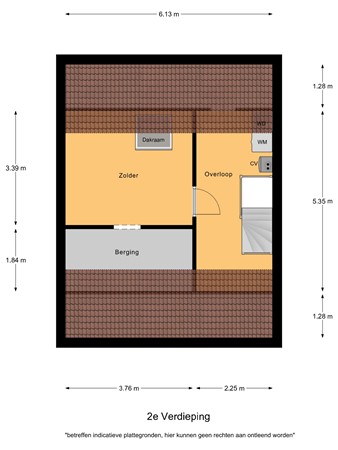 Floorplan - Hendrik Consciencelaan 40, 5531 VD Bladel