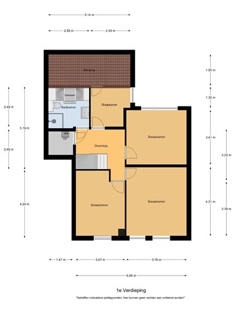 Floorplan - P.G. Ballingslaan 3, 5531 XE Bladel