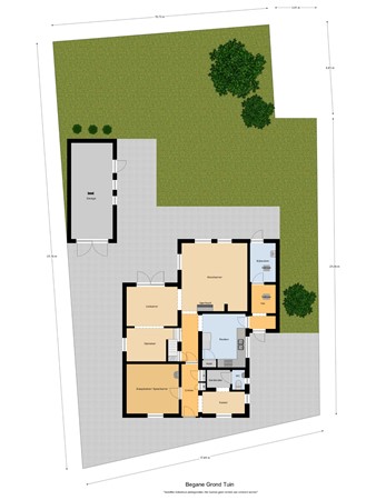 Floorplan - Willibrorduslaan 80, 5521 KD Eersel