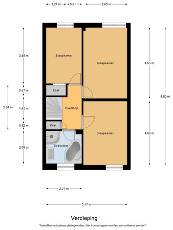 Floorplan - Luiwerk 21, 5571 RC Bergeijk
