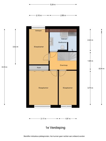 Floorplan - Doornbos 23, 5541 HA Reusel