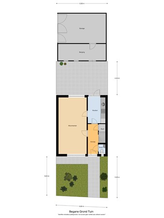 Floorplan - Kerkstraat 5, 5563 AW Westerhoven