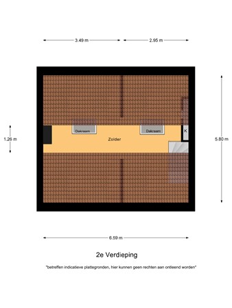 Floorplan - Lokbossen 15, 5541 TJ Reusel