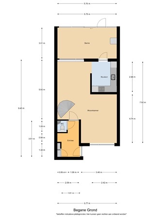 Floorplan - De Voren 2, 5527 HX Hapert