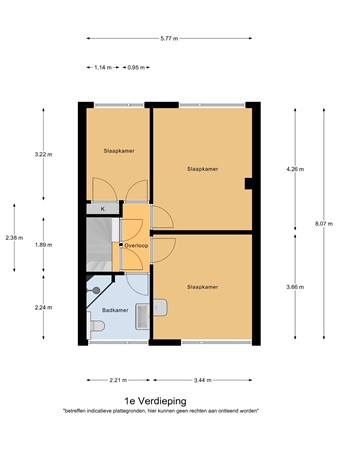 Floorplan - De Voren 2, 5527 HX Hapert