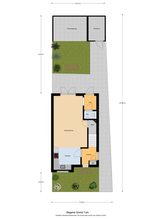 Floorplan - Sterakkers 15, 5528 DA Hoogeloon