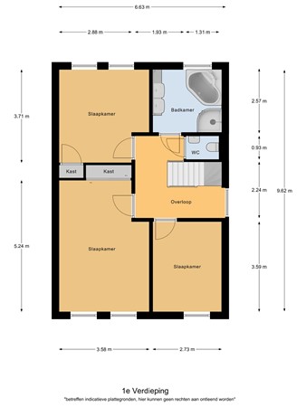 Floorplan - Van Den Elsenstraat 2C, 5527 HH Hapert