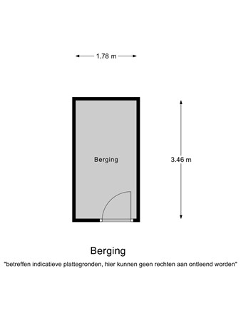 Floorplan - Kerkstraat 39, 5087 BP Diessen