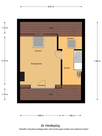 Floorplan - Sardiniëpad 7, 5632 TZ Eindhoven