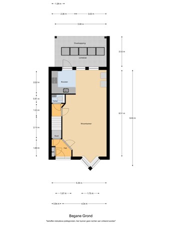 Floorplan - Dokter Barentsenstraat 13, 5571 CE Bergeijk