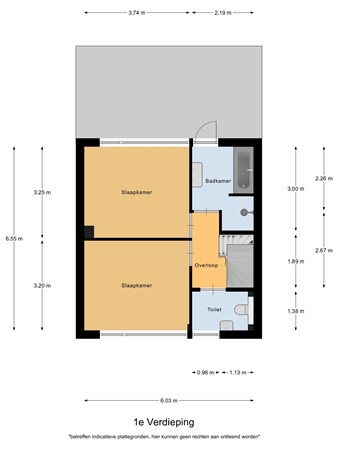 Floorplan - Dr. A. Zijlmansstraat 10, 5531 GG Bladel
