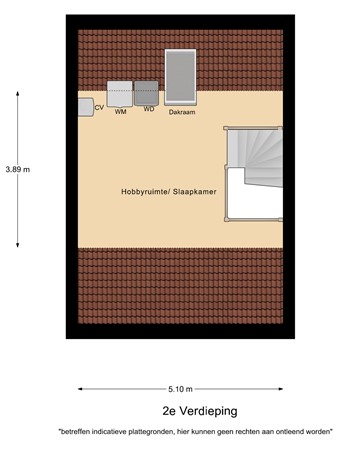 Floorplan - Hoekakker 5, 5534 BE Netersel