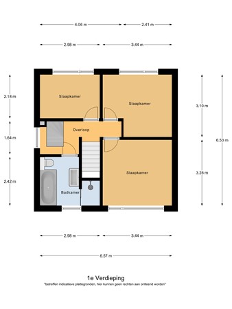 Floorplan - Leeuweriklaan 24, 5527 HC Hapert