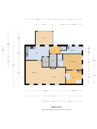 Floorplan - Heijerstraat 20, 5563 BN Westerhoven