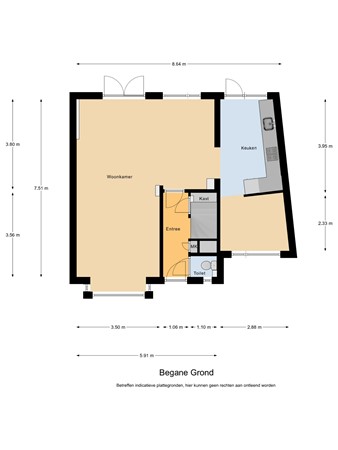 Floorplan - Koningin Julianastraat 44, 5571 GE Bergeijk
