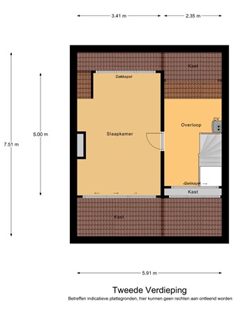 Floorplan - Koningin Julianastraat 44, 5571 GE Bergeijk