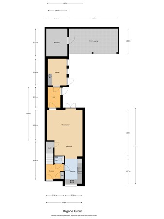 Floorplan - Boterbocht 45, 5524 BP Steensel