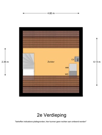 Floorplan - Boterbocht 45, 5524 BP Steensel