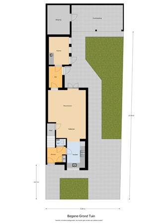 Floorplan - Boterbocht 45, 5524 BP Steensel