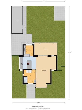 Floorplan - P.G. Ballingslaan 5, 5531 XE Bladel