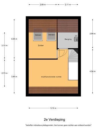 Floorplan - De Reep 6, 5541 WC Reusel