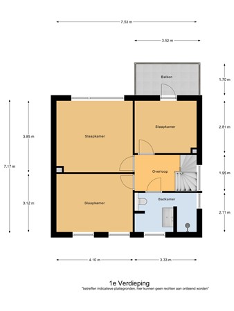 Floorplan - Burgemeester Magneestraat 10, 5575 BB Luyksgestel