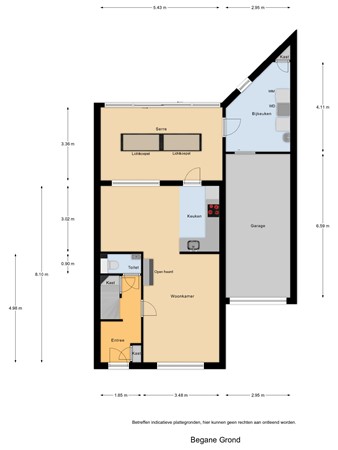 Floorplan - Landjuweel 11, 5571 ML Bergeijk